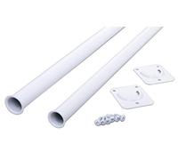 Knape & Vogt Asta Regolabile Resistente, Altra, Bianca, 76 x 122 cm
