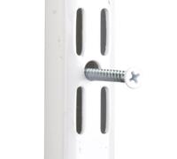 Knape & Vogt John Sterling Dual Track Standard e da Appendere Traccia Viti White