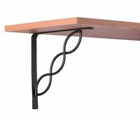 Knape & Vogt John Sterling RP-0091-8BRZ - Supporto per mensola a scorrimento, 20 cm, bronzo