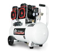 KnappWulf Compressore silenzioso KW6050 compressore ad aria compressa 10 bar, 512 l/min, con separatore d'acqua 69 dB
