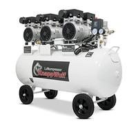KnappWulf KW2100 Compressore ad aria, con 3 motori da 750 W, con serbatoio da 100 l
