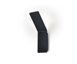 Knapstein Applique a LED Ava, nero, alluminio, a 1 luce Knapstein