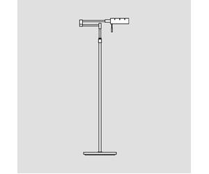 Knapstein Edda lampada da terra, LED, 41.949.05, Edda [Lampade per Interni > Lampade da Terra]