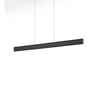Knapstein Lampada LED a sospensione Runa, nera, lunghezza 92 cm Knapstein