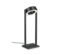 Knapstein Lampada LED da tavolo Wega, nera opaca, altezza 45 cm, comando gestuale Knapstein