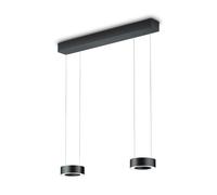 Knapstein Zera lampada a sospensione, LED, copertura prismatica, 4 luci, 51.517.07-1, Zera; Zera-2 [Lampade per Interni > Lampade a Sospensione]