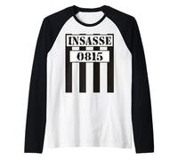 KNAST, Pericolo, INSASSE, Strumento, Fasching Maglia con Maniche Raglan