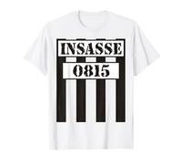 KNAST, Pericolo, INSASSE, Strumento, Fasching Maglietta