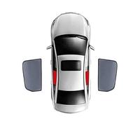 KNAUDMDM 4 Pezzi Tendine Parasole Auto, per Dacia für Duster 2024 2025 Parasole Finestrini Laterali Privacy Protezione Solare Anti-UV Auto Tendine Parasole,B