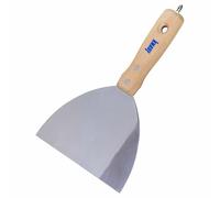 Knauf Spatola con manico a vite con punta per stuccare fughe, larghezza 15 cm, antiruggine, spatola per stucco e viti di cartongesso/pannelli in fibra di gesso