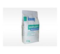 KNAUF Sacco Da 5 Kg Di Stucco In Polvere Per Giunti In Cartongesso Molto Resistente All'Umidità Stucco Uniflott Idro