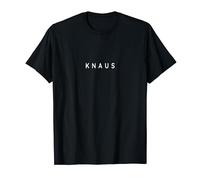 Knaus Souvenirs / sciatori stazione sciistica design minimalista Maglietta