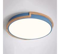 KNBVFHG Lampada Da Soffitto Nordica In Legno Macaron LED Vicino Alle Luci Del Soffitto Apparecchio Di Illuminazione Moderno E Minimalista A Risparmio Energetico Dimmerazione A Tre Colori