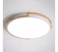 KNBVFHG Lampada Da Soffitto Nordica In Legno Macaron LED Vicino Alle Luci Del Soffitto Apparecchio Di Illuminazione Moderno E Minimalista A Risparmio Energetico Dimmerazione A Tre Colori