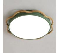 KNBVFHG Plafoniere A LED In Stile Crema Lampada Da Soffitto Per Cameretta Dei Bambini Che Protegge Gli Occhi Apparecchio Di Illuminazione Creativo E Personalizzato Facile Da Installare, Luce Piatta