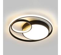 KNBVFHG Semplici Luci Da Soffitto A LED A Risparmio Energetico Lampada Rotonda Atmosferica Per Soggiorno Apparecchio Di Illuminazione Per Corridoio, Balcone, Camera Da Letto Dimmerabile A Tre Colori