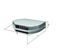 KNECHT Filtro Abitacolo Filtro Antiparticolato per Mercedes-Benz W202