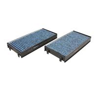 2x Filtro abitacolo Filtro al carbone attivo LAO 221/S KNECHT per BMW X5 X6