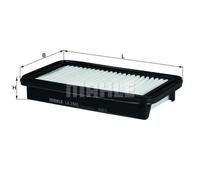 KNECHT Filtro Aria Inserto Filtro Adatto A per Fiat Sedici 1.6 16V