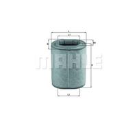 KNECHT Filtro Aria Inserto Filtro Adatto A per Land Rover Range 4.4 4x4