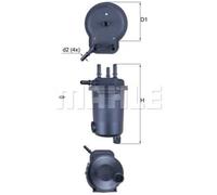 KNECHT Filtro Carburante Compatibile Per Renault Clio II Suzuki Jimny