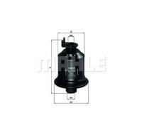 KNECHT Filtro Carburante Filtro Tubazione per Mitsubishi COLT V Space Star
