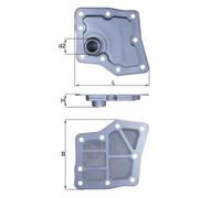 KNECHT Filtro Idraulico Cambio Automatico Per VW Polo 1.2 12V 1.4 16V Lupo