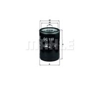 Filtro olio KNECHT OC 110