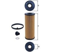 KNECHT Filtro Olio Inserto Filtro per Hyundai Santa Fé IV 2.2 Crdi Htrac Kia