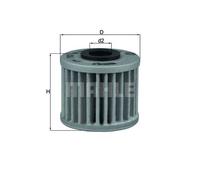 KNECHT Filtro Olio OX 793