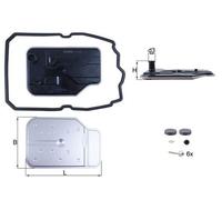 KNECHT HX 230 KIT Filtro idraulico, Cambio automatico per INFINITI,MERCEDES-BENZ