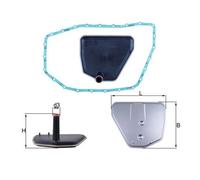 KNECHT HX 235D Filtro idraulico, Cambio automatico per AUDI