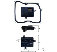 KNECHT HX 275D Filtro idraulico, Cambio automatico per SEAT,SKODA,VW