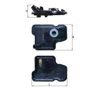 KNECHT HX 395 Filtro idraulico, Cambio automatico per OPEL,VAUXHALL