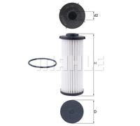 Filtro olio, cambio automatico KNECHT HX190D