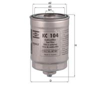 Filtro carburante KNECHT KC 104