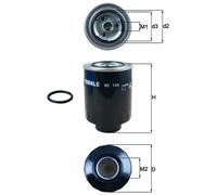 Filtro carburante MAHLE KNECHT KC 135
