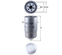 KNECHT KC 195 Filtro carburante per ALFA ROMEO,CITROËN,FERRARI AGRI,FIAT,LANCIA,