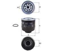 KNECHT KC 388D Filtro carburante per MITSUBISHI