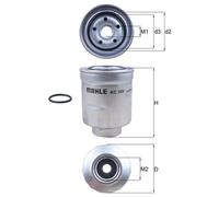 KNECHT KC 389D Filtro carburante per TOYOTA