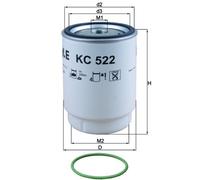 KNECHT KC 522D Filtro carburante per MAN