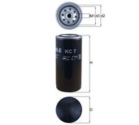 KNECHT KC 7 Filtro carburante per BOVA,DAF,NEOPLAN