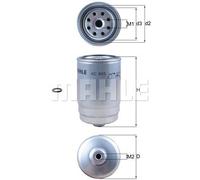 Filtro carburante KNECHT KC 605D