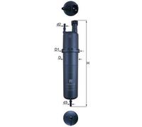 MAHLE ORIGINAL KL 1131 Filtro carburante