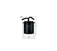 Filtro carburante MAHLE KNECHT KL 134