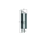 KNECHT KL 167 Filtro carburante per BMW,LAND ROVER