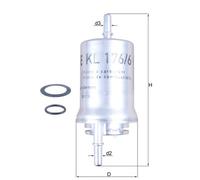 KNECHT KL 176/6D Filtro carburante per AUDI,SEAT,SKODA,VW