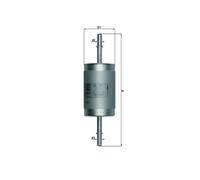 KNECHT KL 181 Filtro carburante per FORD,FORD USA,JAGUAR,LINCOLN