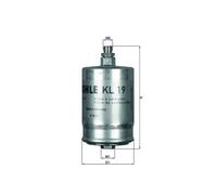 MAHLE ORIGINAL KL 19 Filtro carburante