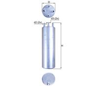 KNECHT KL 229/11 Filtro carburante per VW